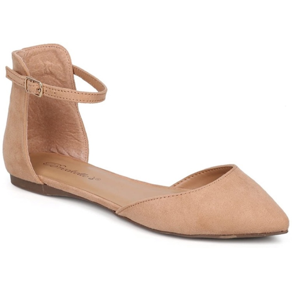 Blush Pink d’Orsay Flats